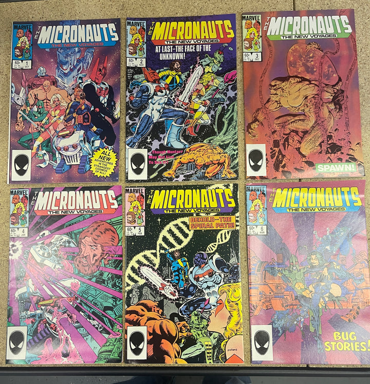 Micronauts the New Voyages #1-20
