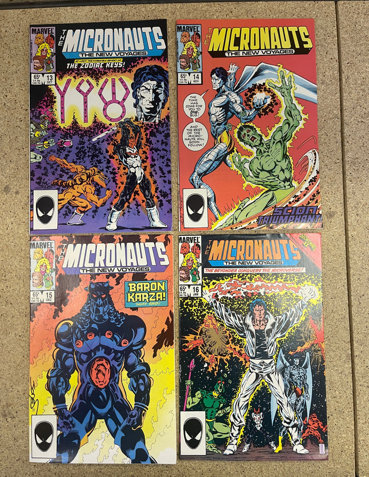 Micronauts the New Voyages #1-20