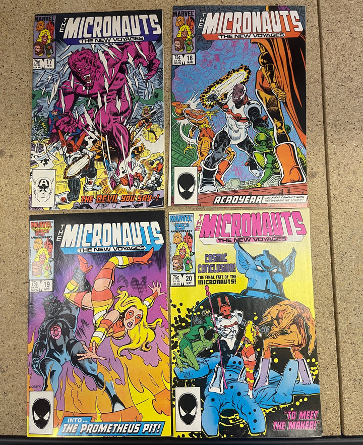 Micronauts the New Voyages #1-20