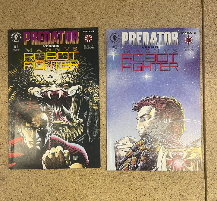 Predator Versus Magnus Robot Fighter #1-2