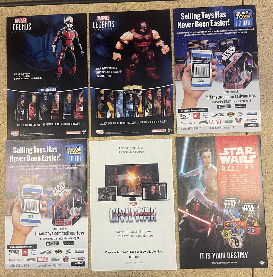 Star Wars The Force Awakens  #1-6