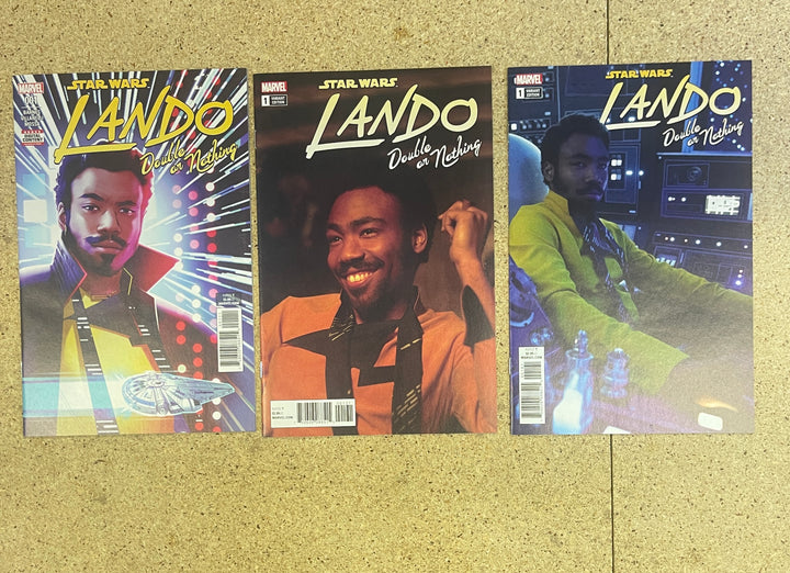 Star Wars Lando Double or Nothing #1 B and C covers included