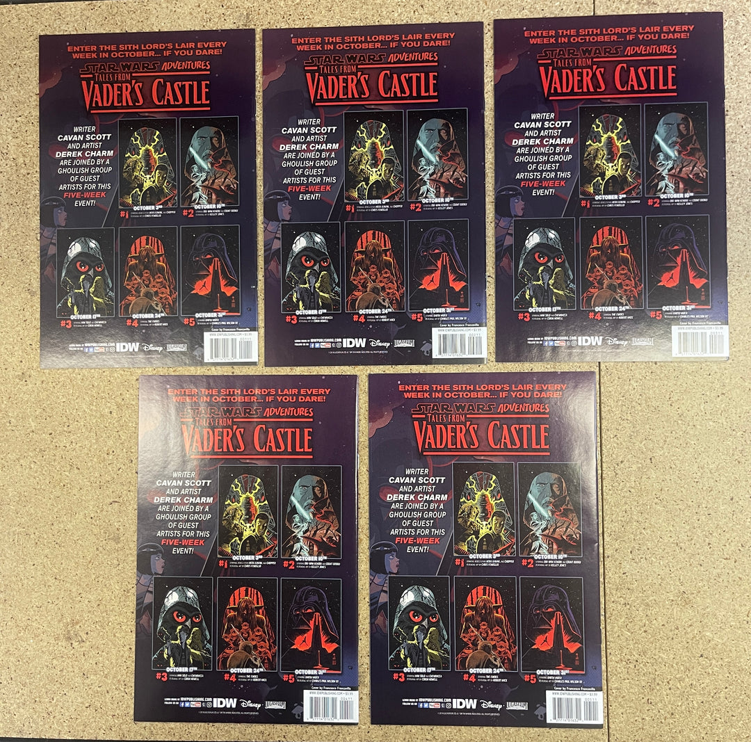 Star Wars Adventures Tales From Vaders Castle #1-5