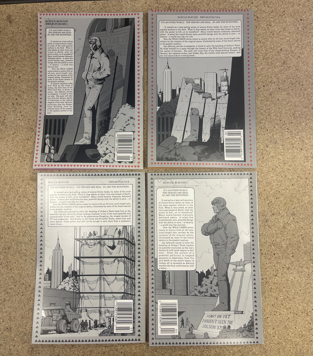 Wild Cards #1-4