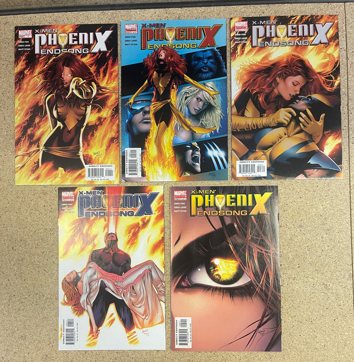 X-men Phoenix Endsong #1-5