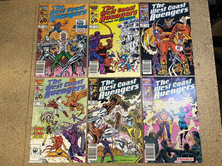 West Coast Avengers Complete Run Limited Series 1-4, Series 1-102 + Annual 1-8
