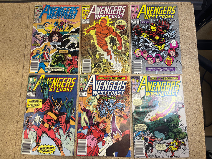 West Coast Avengers Complete Run Limited Series 1-4, Series 1-102 + Annual 1-8