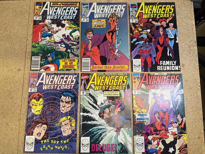 West Coast Avengers Complete Run Limited Series 1-4, Series 1-102 + Annual 1-8