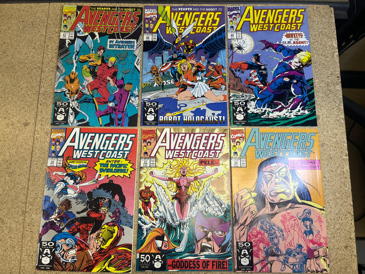 West Coast Avengers Complete Run Limited Series 1-4, Series 1-102 + Annual 1-8
