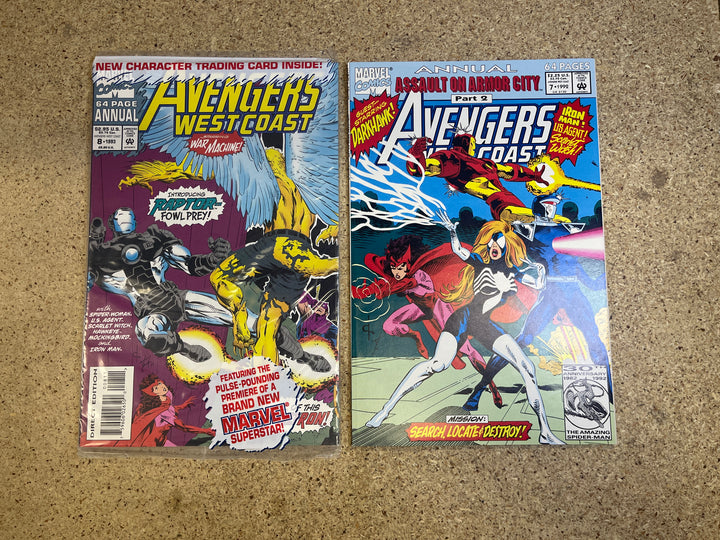 West Coast Avengers Complete Run Limited Series 1-4, Series 1-102 + Annual 1-8