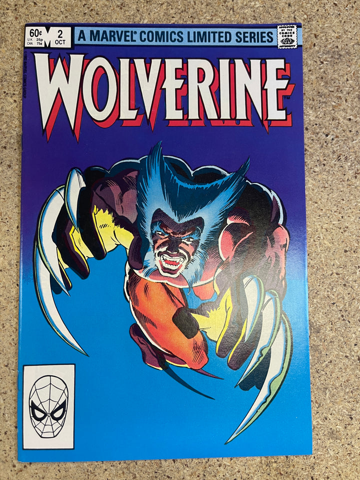 Wolverine  #2 1982 Direct nice copy