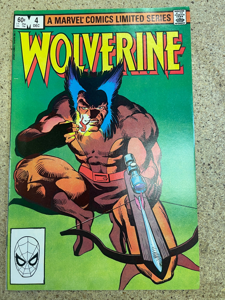 Wolverine  #4 1982 Direct nice copy