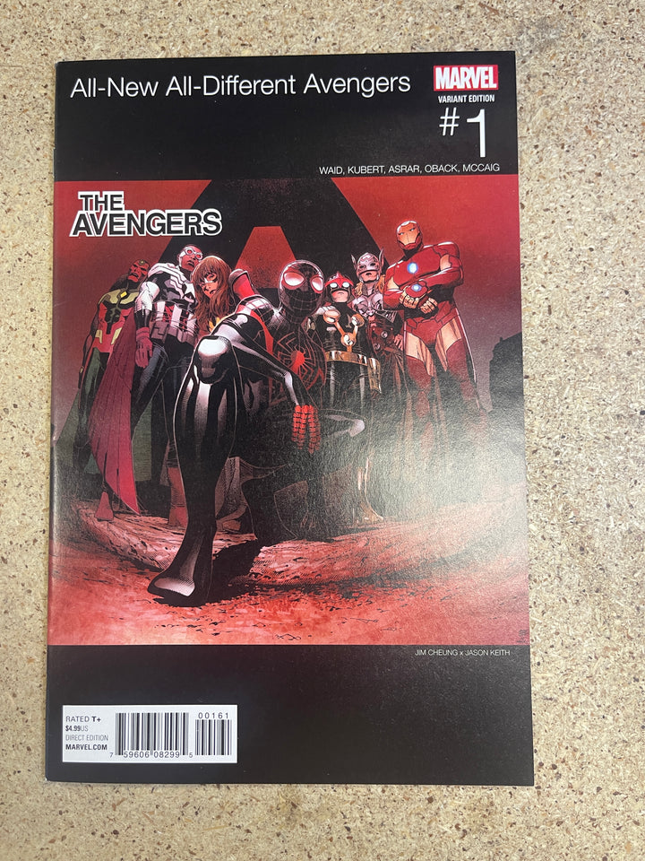 All New All Different Avengers #1 Hip Hop Cheung Variant