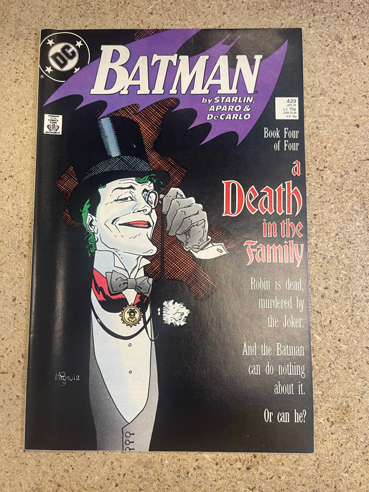Batman A Death In The Family #429