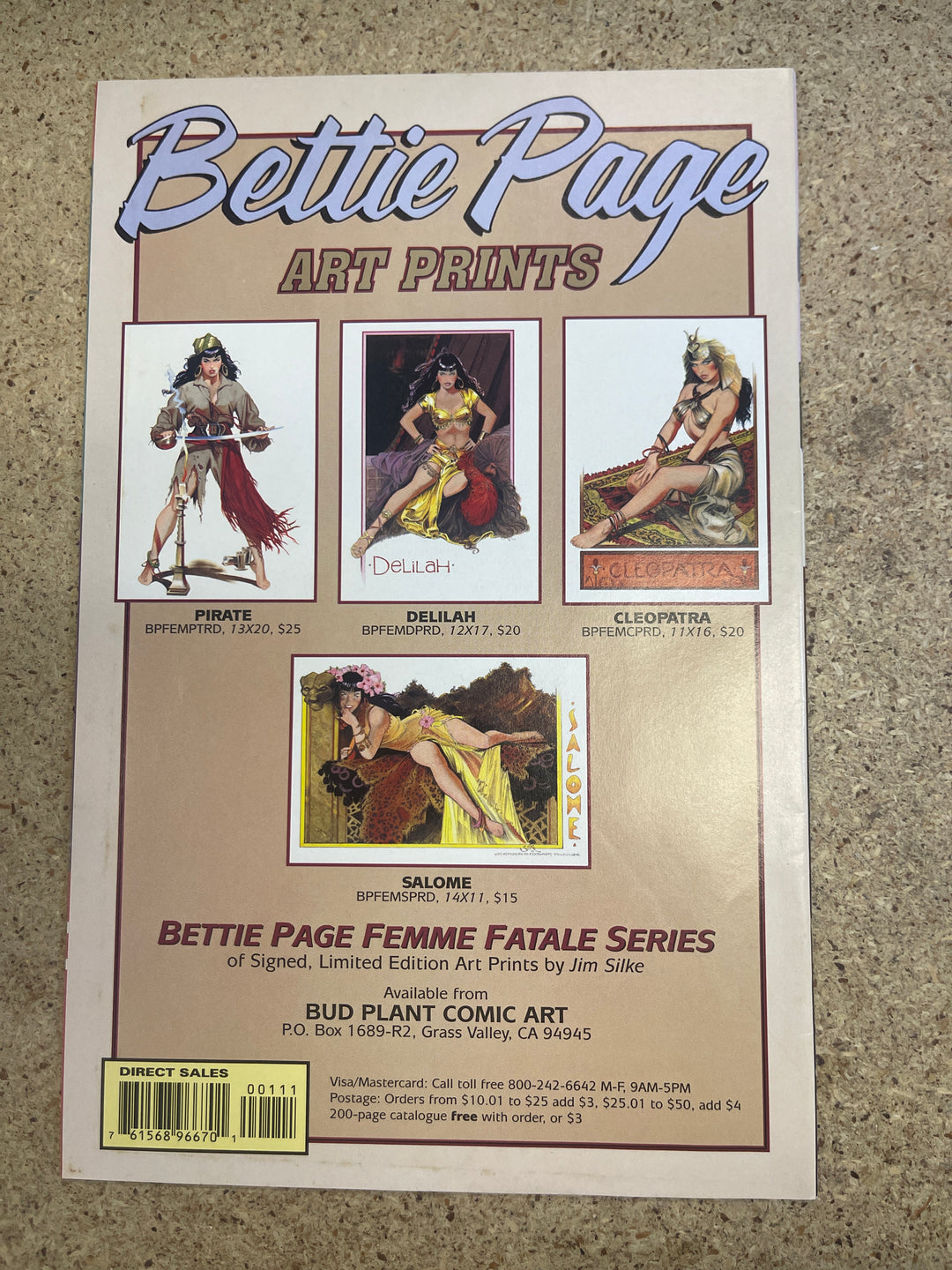 Bettie Page Comics Spicy Adventure #1