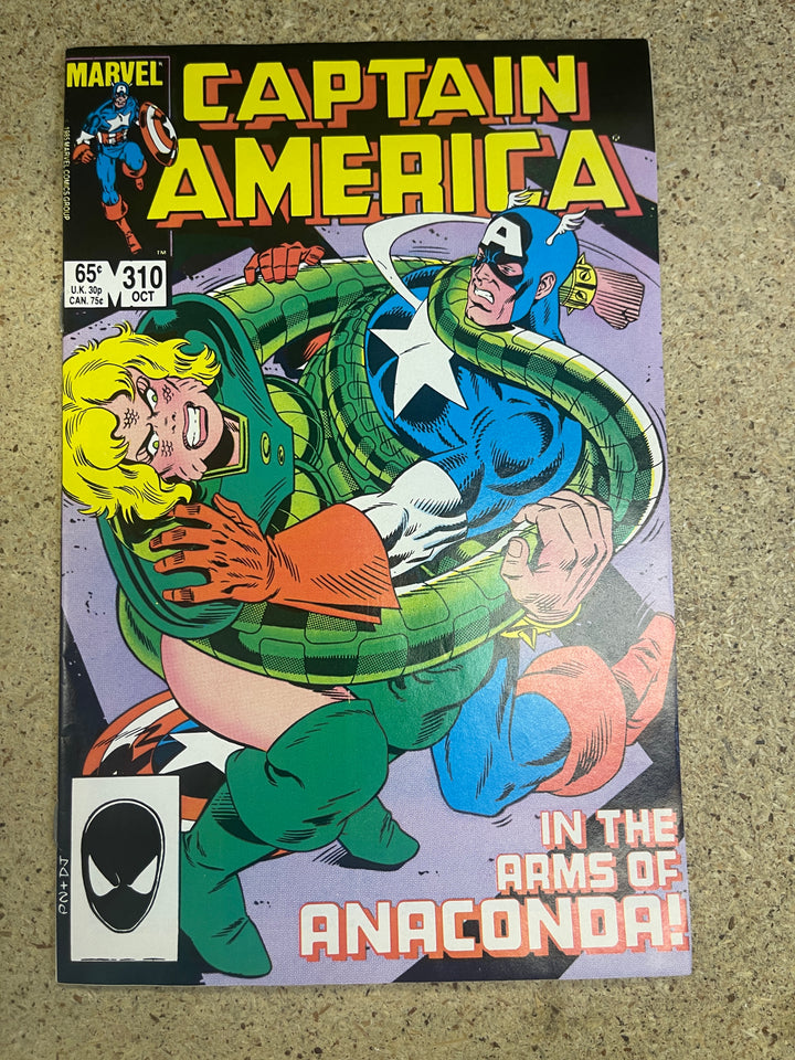 Captain America  #310