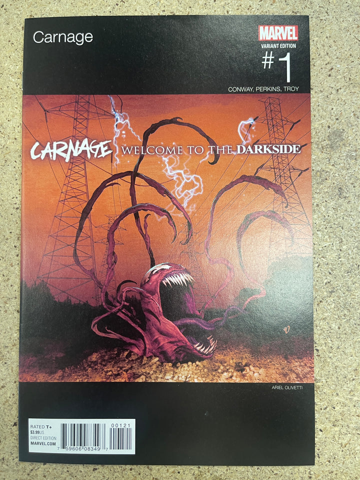 Carnage Welcome To The Darkside Hip Hop Variant #1