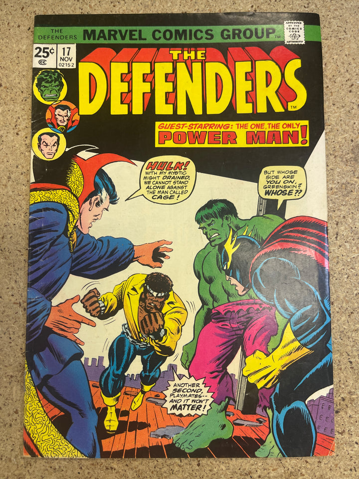 The Defenders  #17 1st Cameo Wrecking Crew