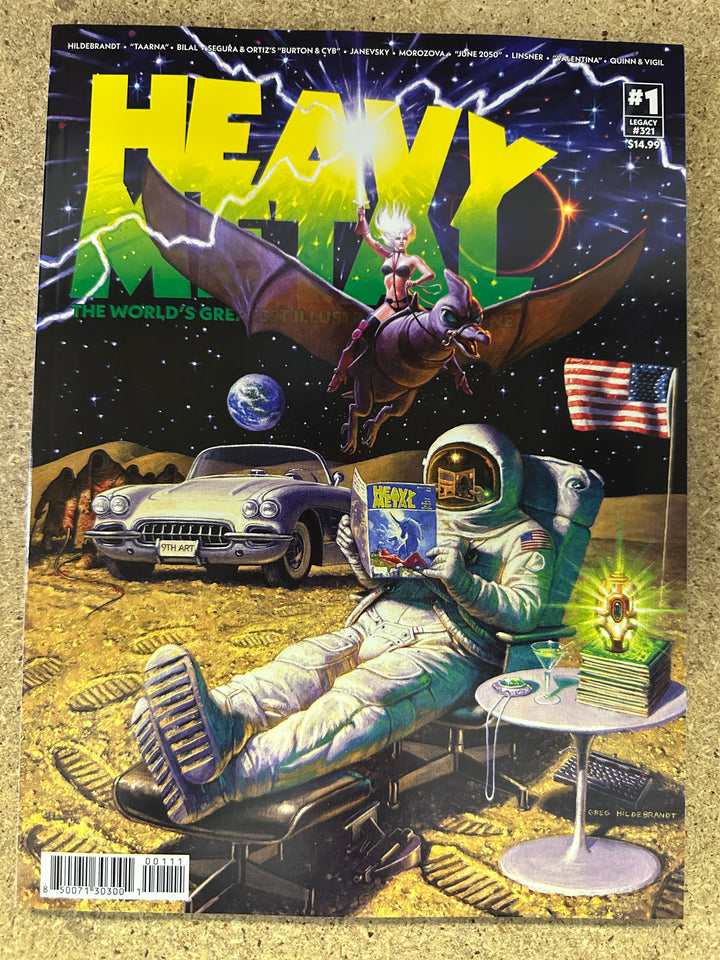 Heavy Metal Magazine #1 Cover A Greg Hildebrandt (Mature)