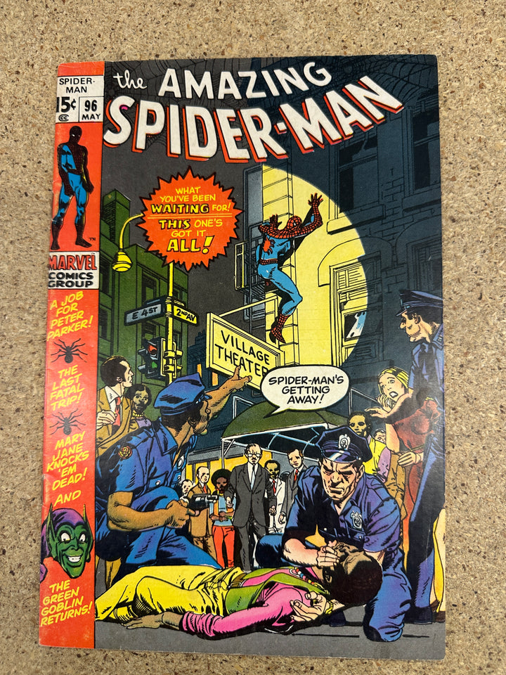 Amazing Spiderman #96 No Comic Code Authority