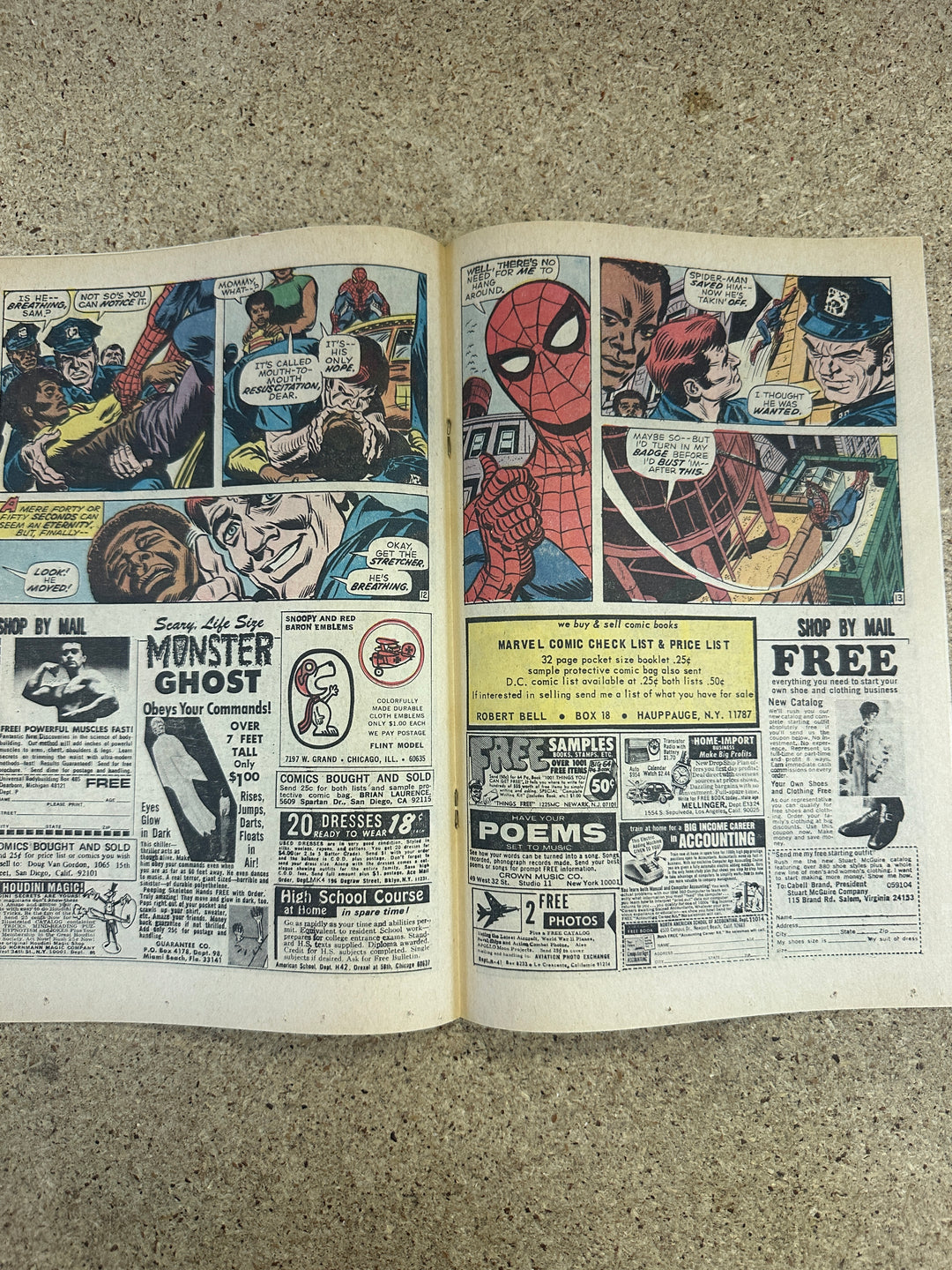 Amazing Spiderman #96 No Comic Code Authority