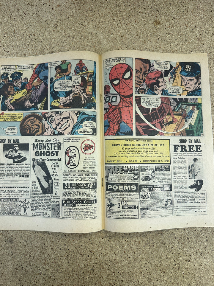 Amazing Spiderman #96 No Comic Code Authority