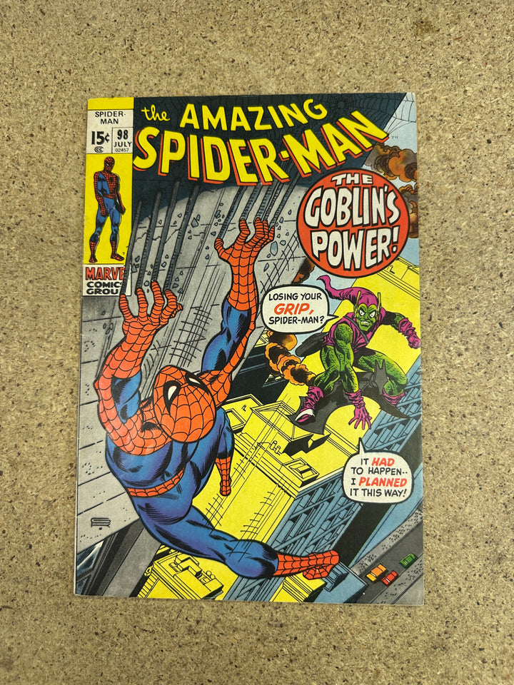 Amazing Spiderman #98 Green Goblin