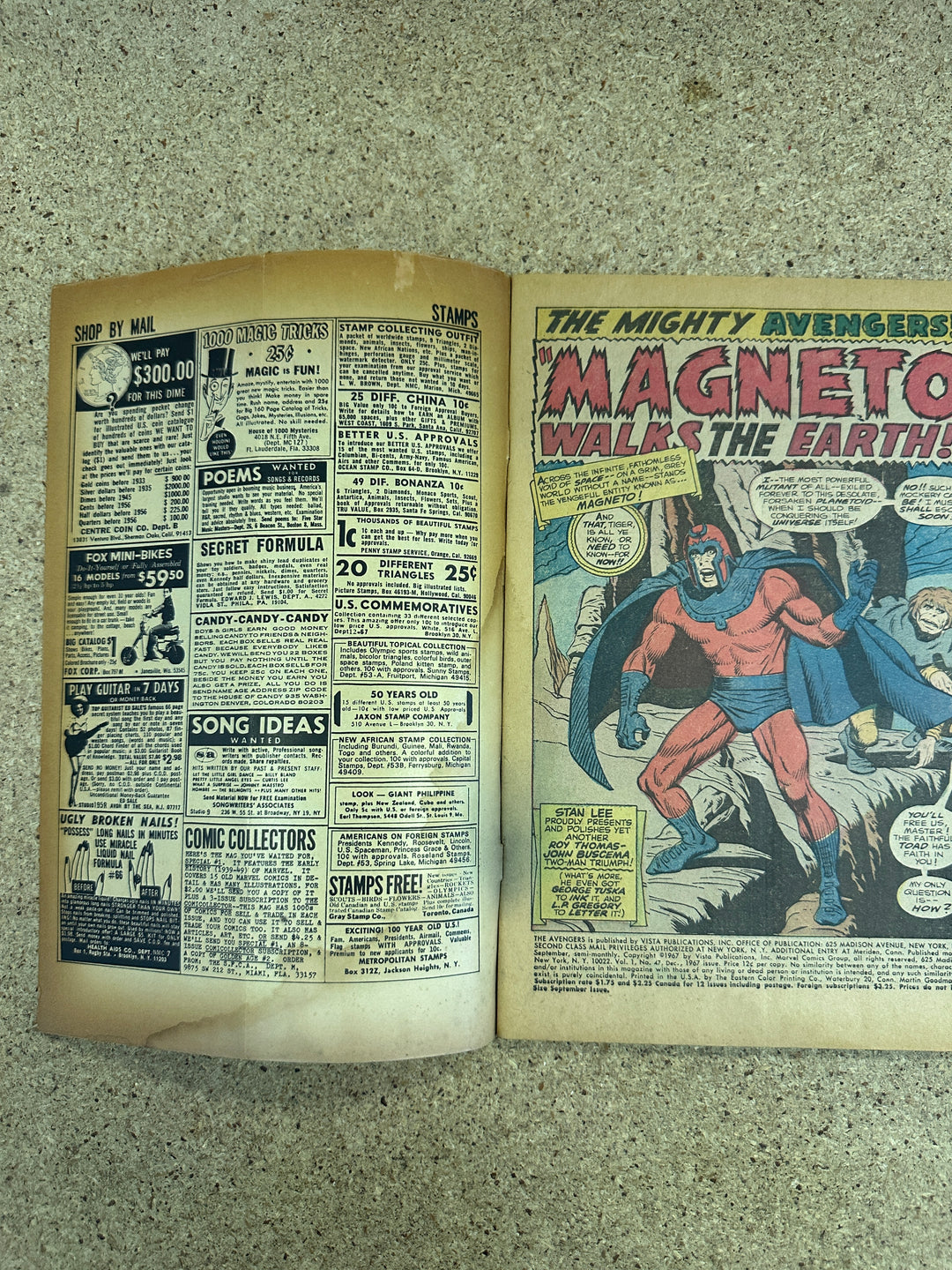Avengers #47 1st Dane Whitman