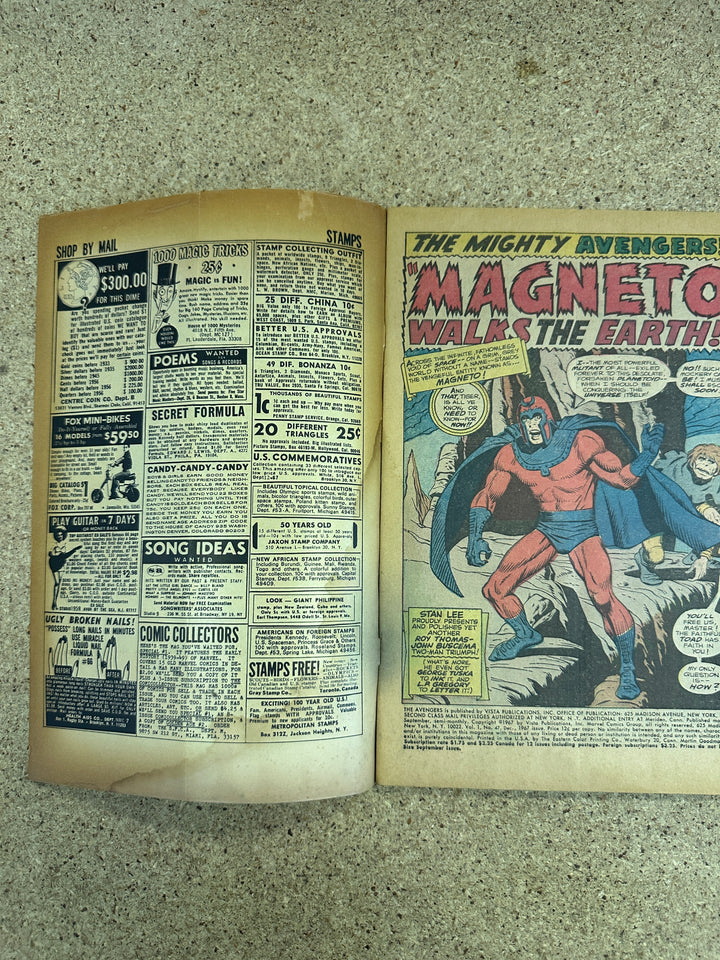 Avengers #47 1st Dane Whitman