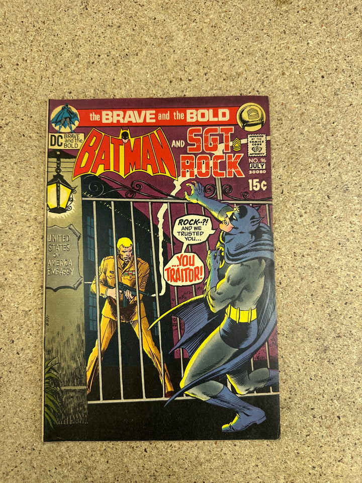 Brave and the Bold #96 Neal Adams Cover