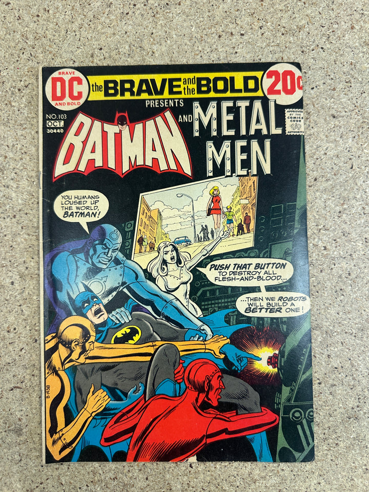 Brave and the Bold #103 Metal Men