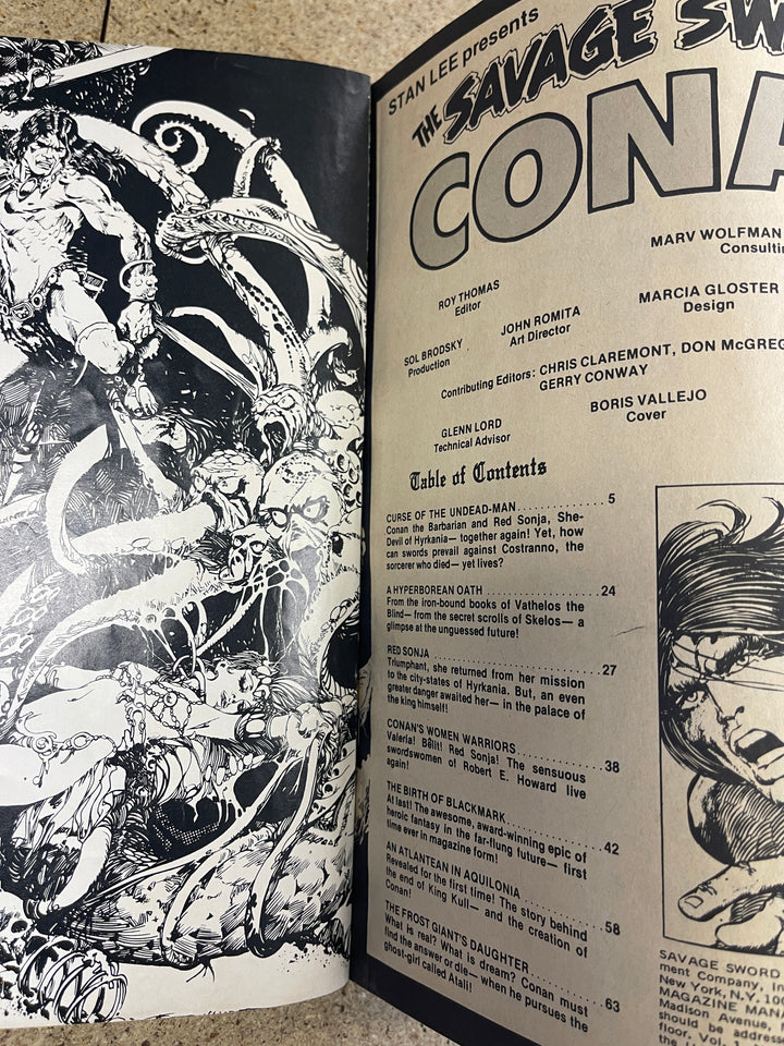 The Savage Sword of Conan 