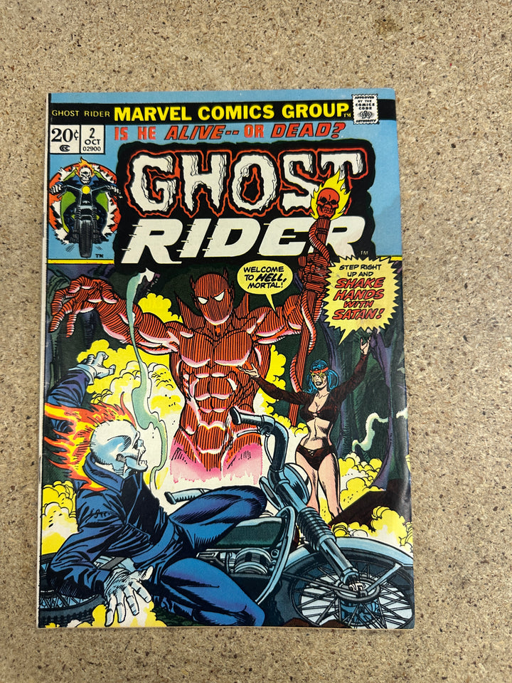 Ghost Rider #2 1st Daimon Hellstorm