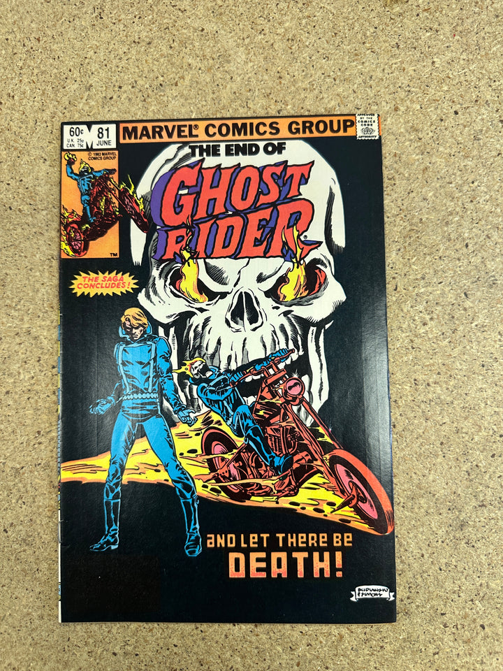 Ghost Rider #81 Last Issue