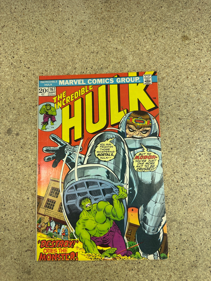 Incredible Hulk #167