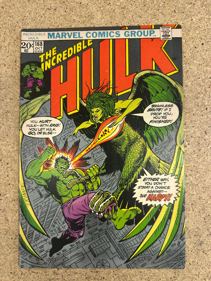 Incredible Hulk #168