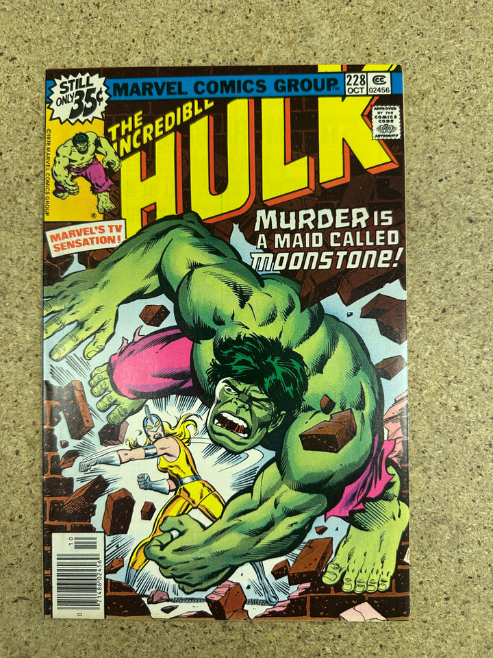 Incredible Hulk #228 1st Moonstone