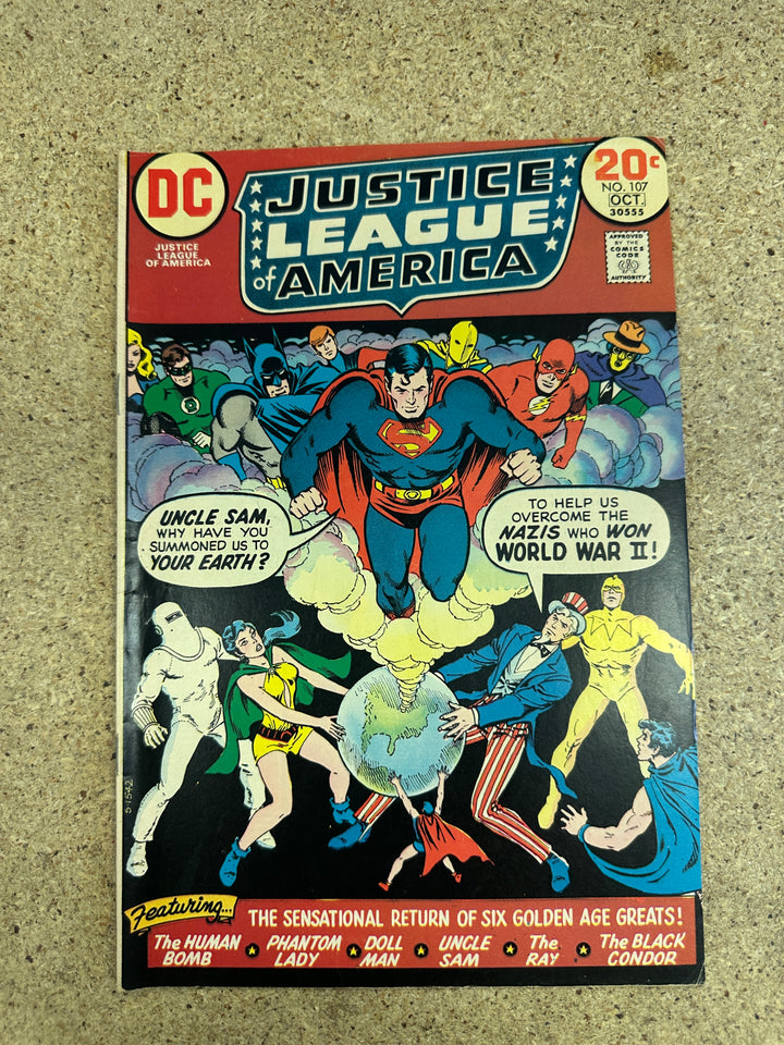 Justice League of America #107 1st Freedom Fighters