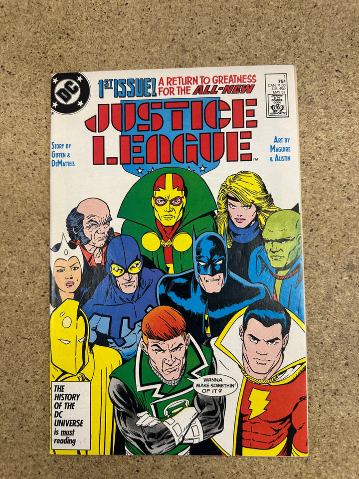 Justice League     #1 1st Maxwell Lord