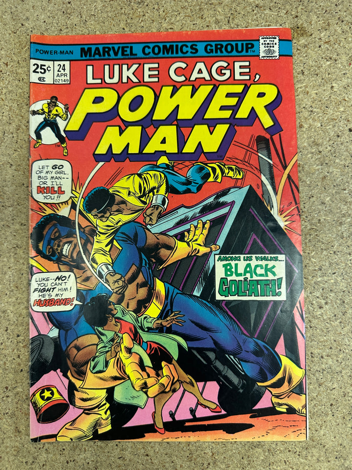 Luke Cage #24 1st Black Goliath