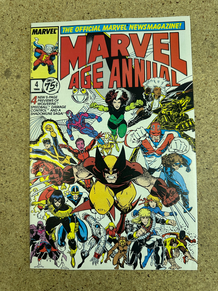 Marvel Age Annual #4 1st Damage Control