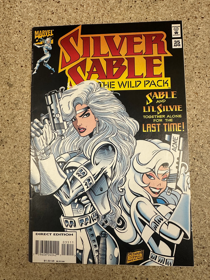 Silver Sable #35 Last Issue