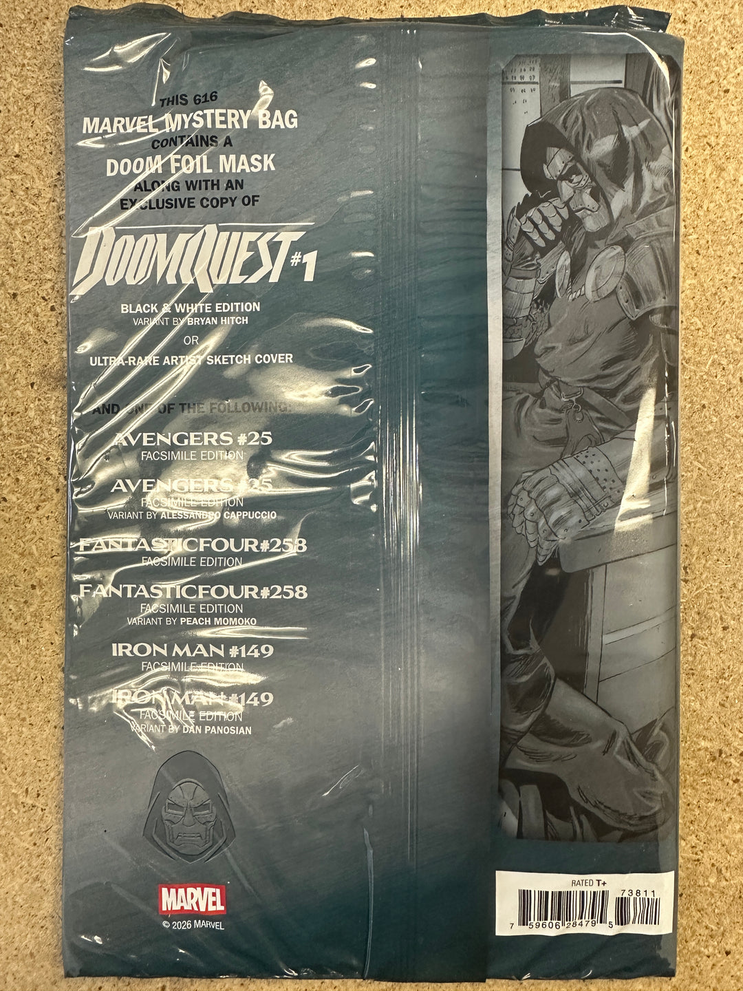 616 DAY MARVEL MYSTERY BAG THANK YOU EDITION ft. DOOM