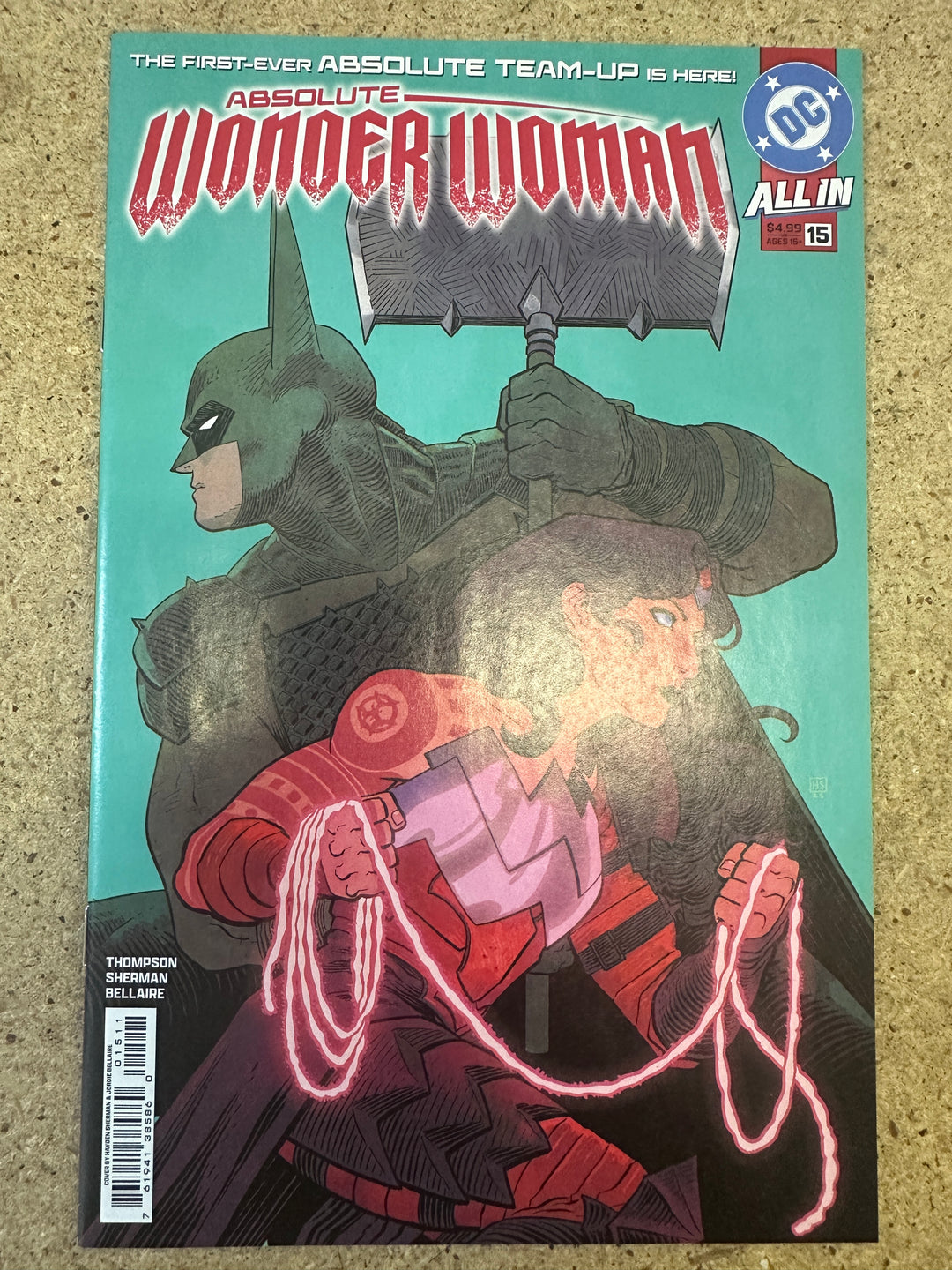 Absolute Wonder Woman #15 1st Print Cover A Hayden Sherman