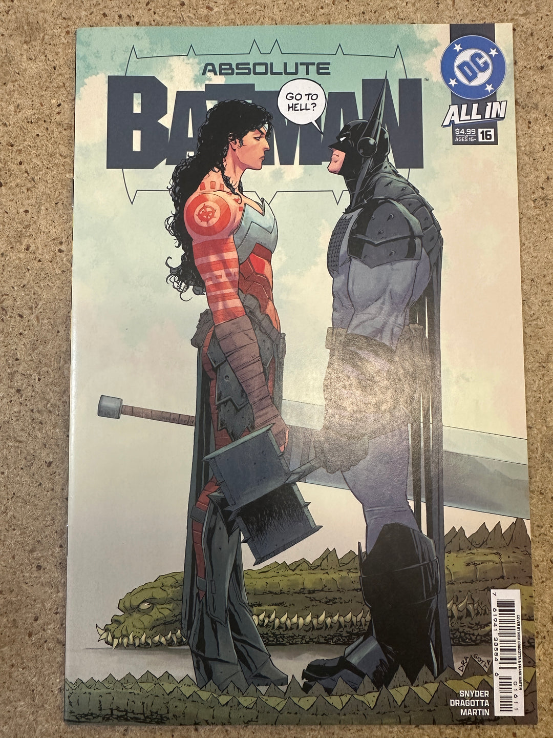 Absolute Batman #16 Cover A Nick Dragotta 1st print