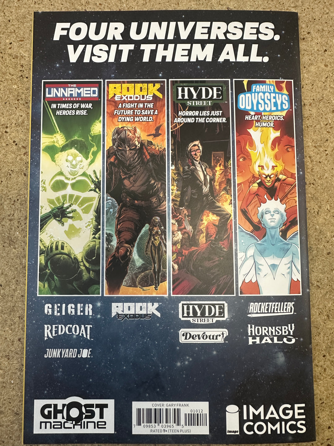 Geiger #10 2nd Print 1st Glowing Woman Variant Image Comics