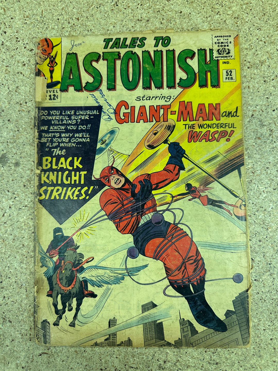 Tales To Astonish #52 1st Black Knight