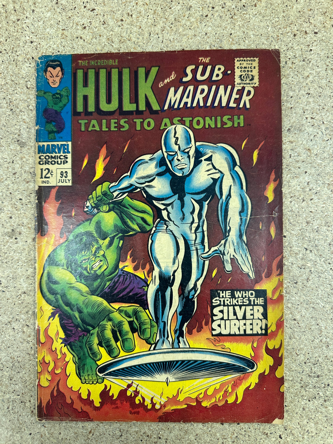 Tales To Astonish #93 Silver Surfer