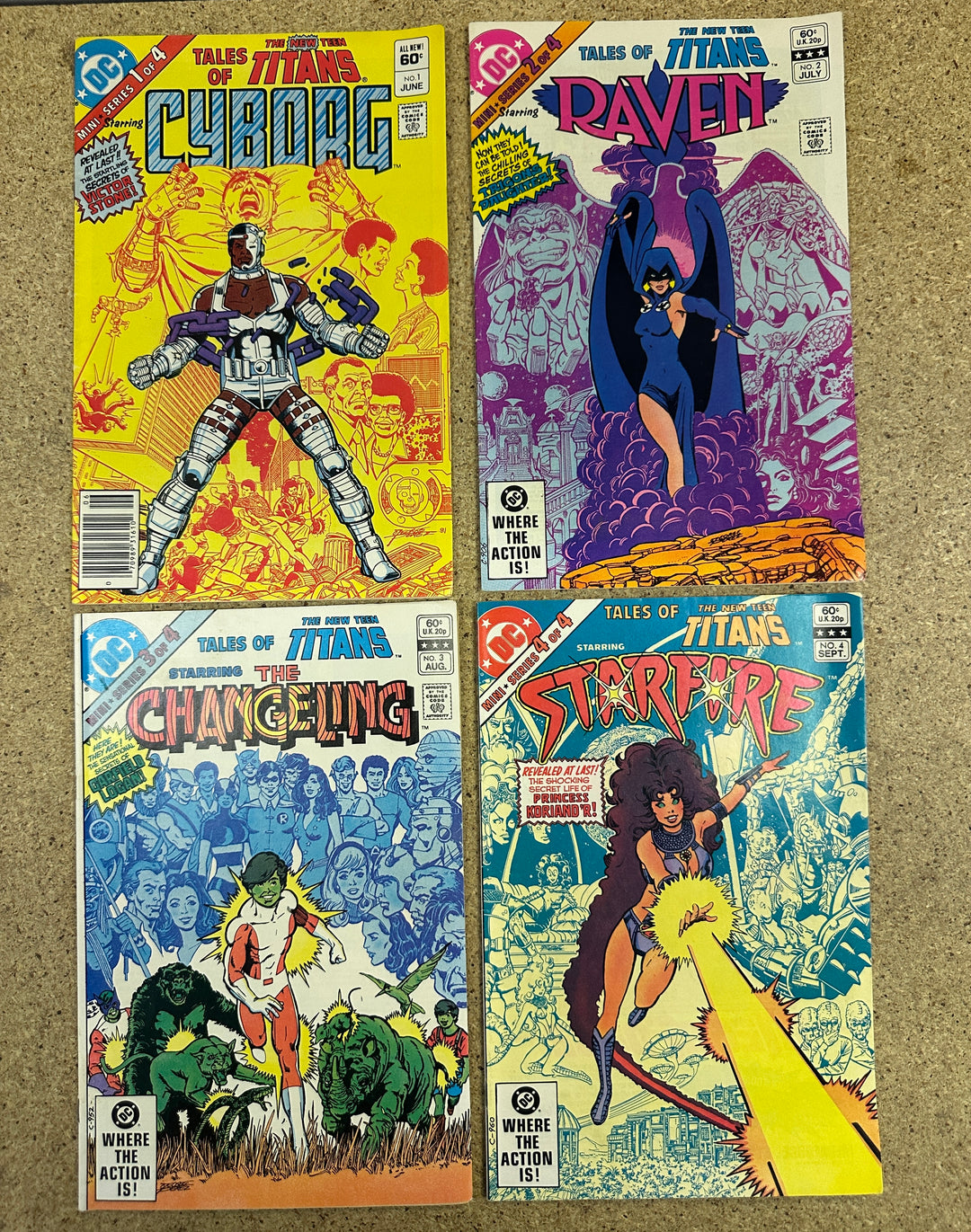 Tales of the New Teen Titans #1-4