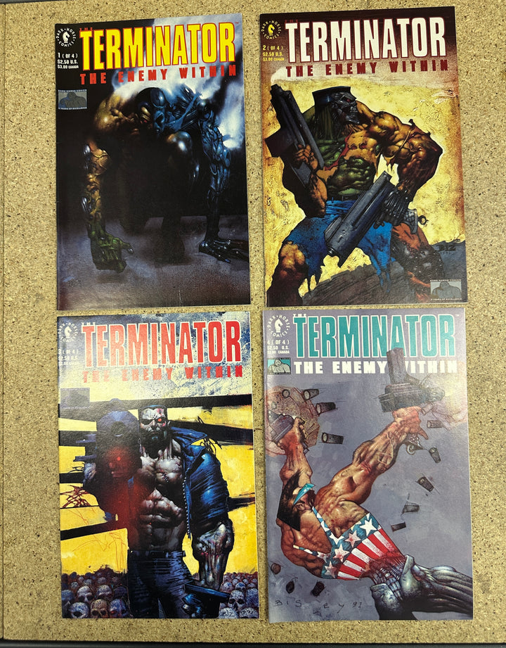 Terminator The Enemy Within #1-4